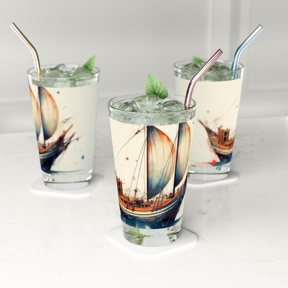 Gift for him, her Pint Glass, 16oz - Picture 6 of 6